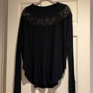 Free People black long sleeve